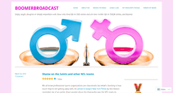 Desktop Screenshot of boomerbroadcast.net
